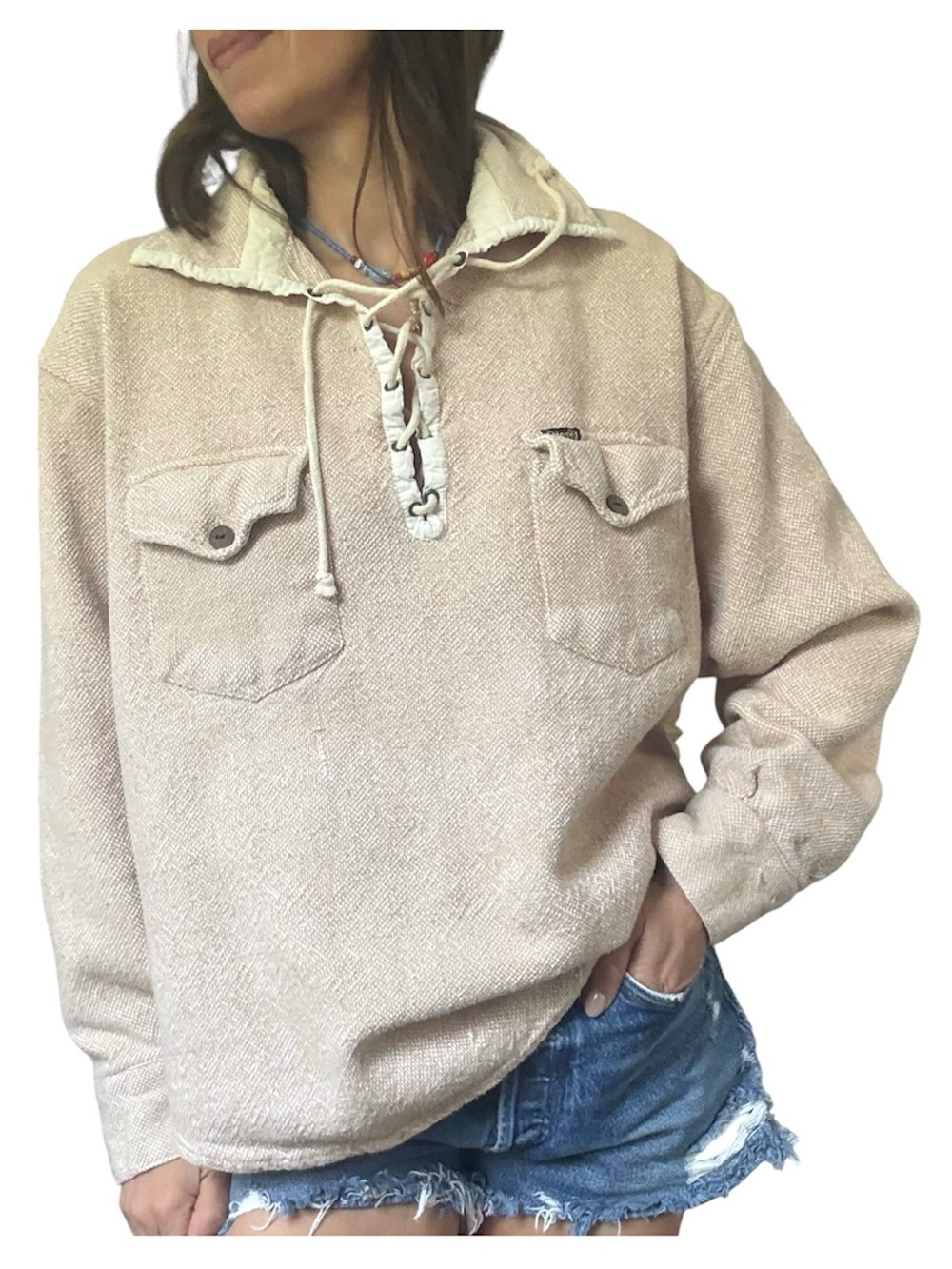 Vintage Diesel J&W Work Shirt Lace up